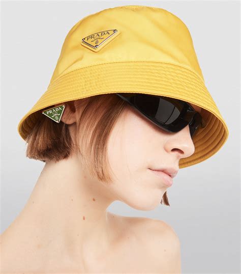 prada re nylon hat|prada bucket hat price.